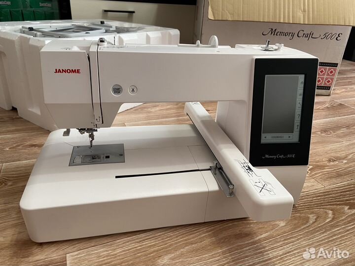 Вышивальная машина Janome memory craft 500E