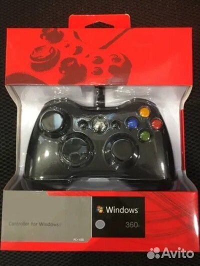 Джойстик xbox 360 проводной и беспроводной