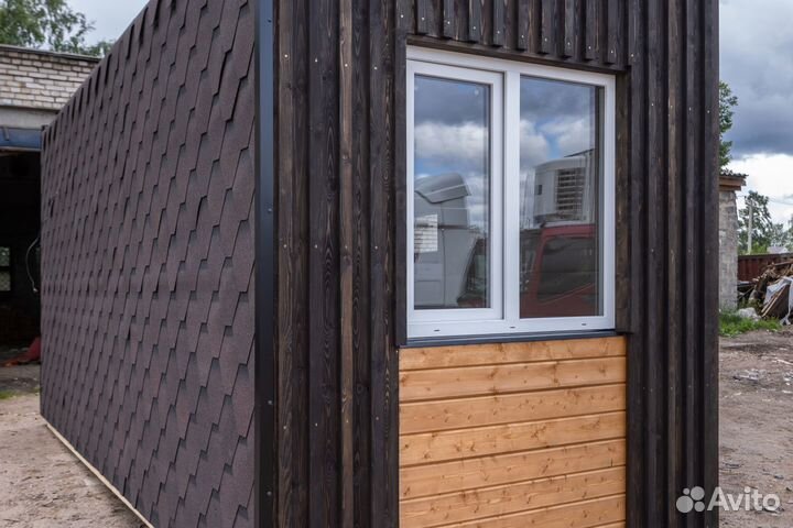 Мини домик, теплый