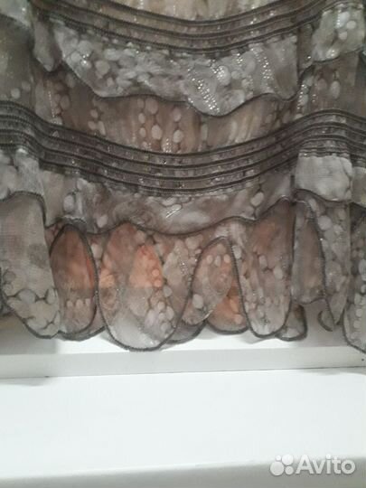 Юбка шелковая нарядная Германия 48-50