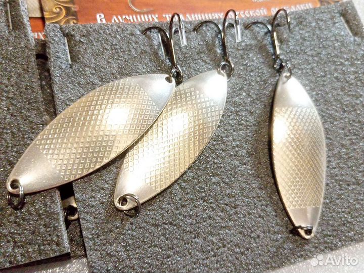 Блесна русская рыбалка 3шт