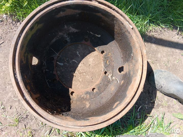 Тормозные барабаны задние на ЗИЛ 130 новые 2 штуки