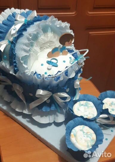 Торт из памперсов