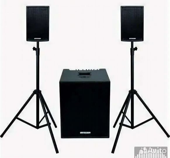 Колонки Сабвуфер активный 1400W 3шPro Reloop PA700