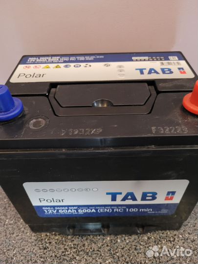 Аккумулятор Tab Polar s60j 56068