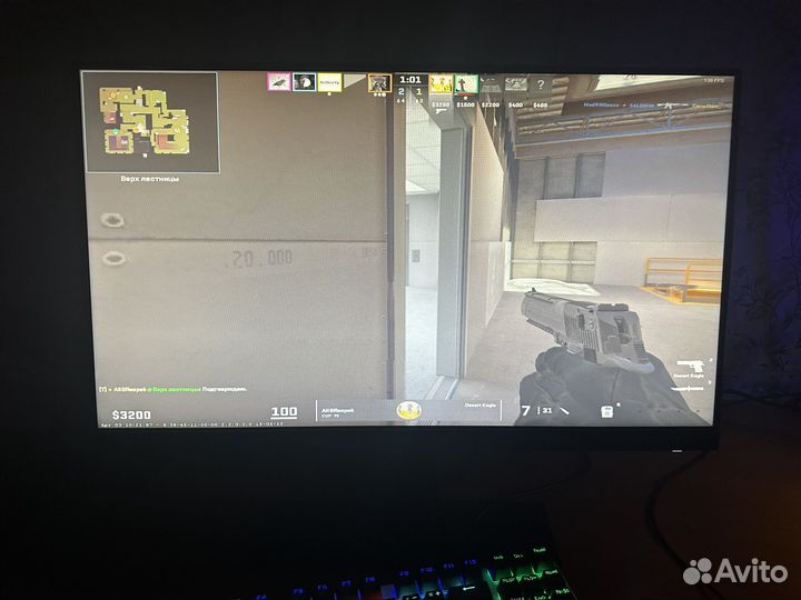 Монитор, для компьютера 75 гц,в хорошем состоянии