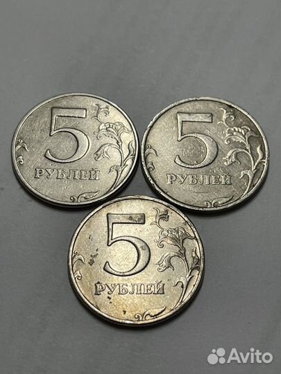 Монеты 5 рублей