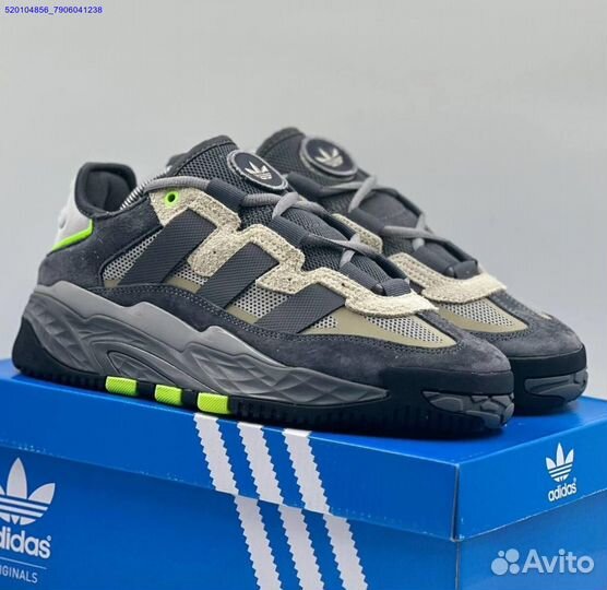 Кроссовки Adidas Niteball Grey (Арт.13849)