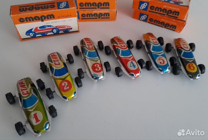 Жестяные игрушки -машинки СССР