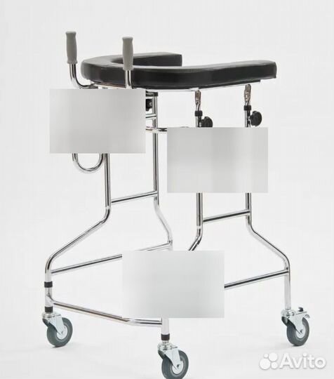 Ходунки-роллятор со съёмным сиденьем