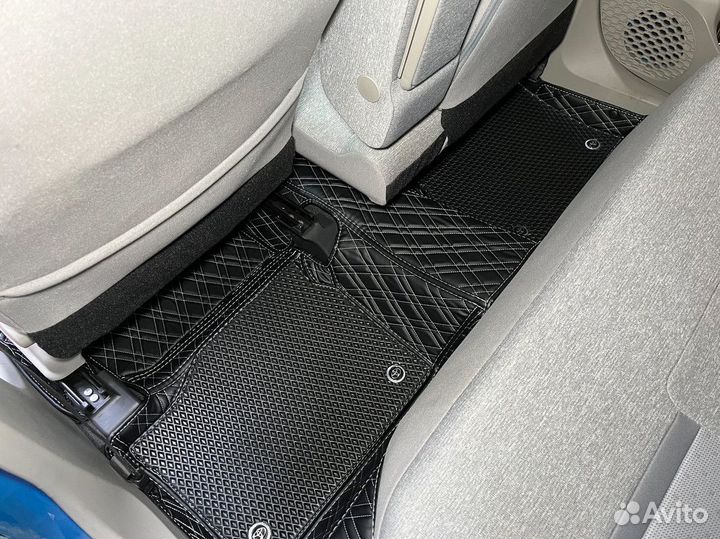 Автомобильные коврики 3D экокожа