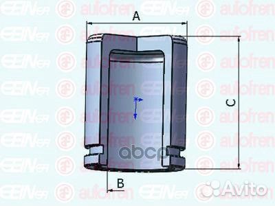 Поршень тормозного суппорта зад D025650 Sei
