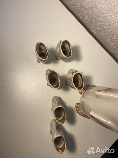 Ликерный набор. Штоф и рюмки 