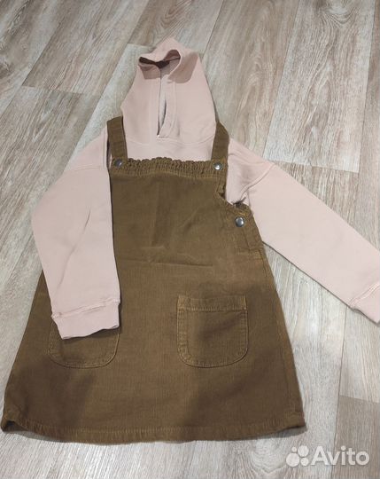 На доставке. Вещи для девочки пакетом 128