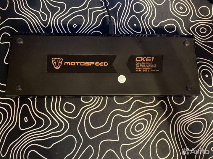 Механическая клавиатура motospeed ck61