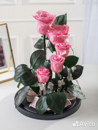 Роза в колбе оптом и в розницу