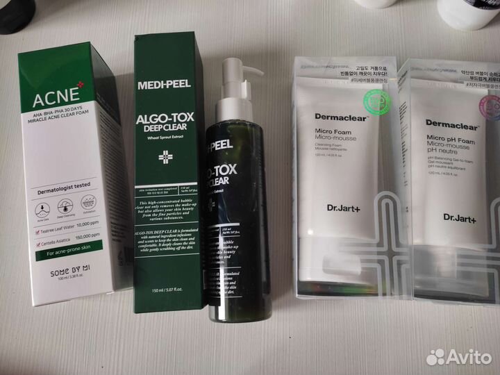 Пенки для умывания, гель, скрабы