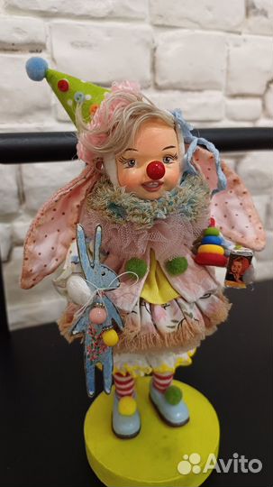 Ватные елочные игрушки