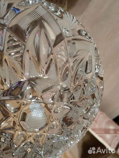Хрусталь СССР новый 2 шт