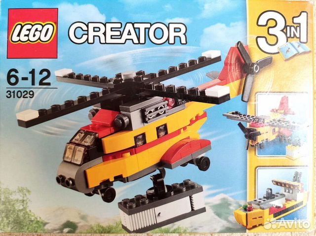 Lego Creator (3 в 1) 31029 Грузовой вертолёт