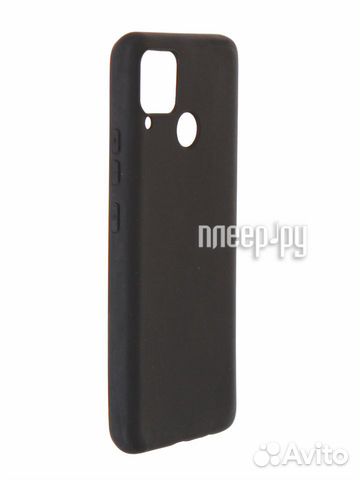 Чехол Krutoff для Realme C15 Soft Black 12672