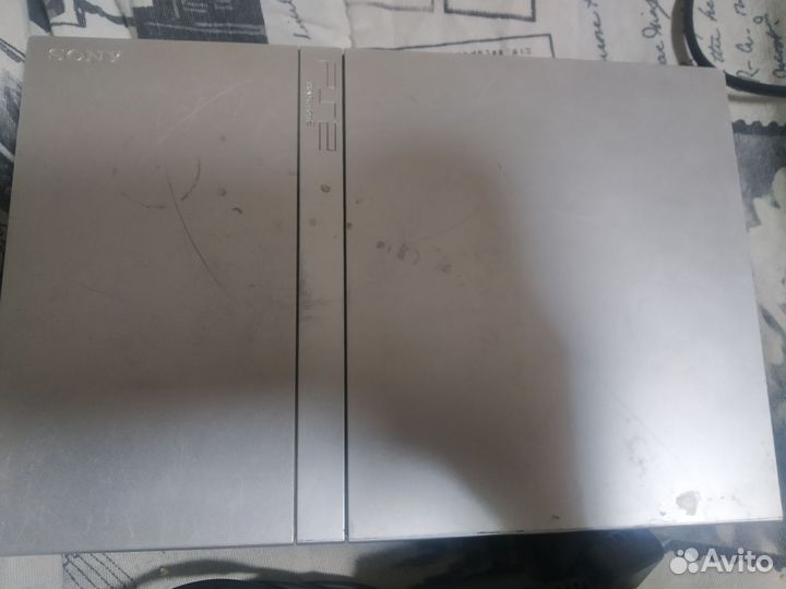 Sony playstation 2 ps2 slim с рулём