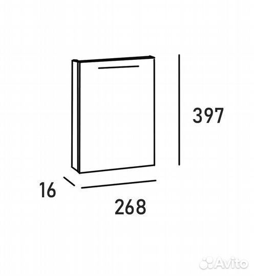 Дверца вкладная modul
