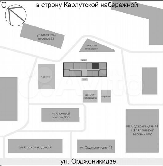 1-к. квартира, 39 м², 8/17 эт.