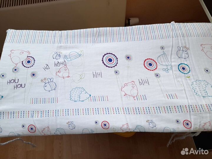 Бортики в детскую кроватку