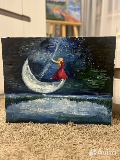 Картина маслом на холсте