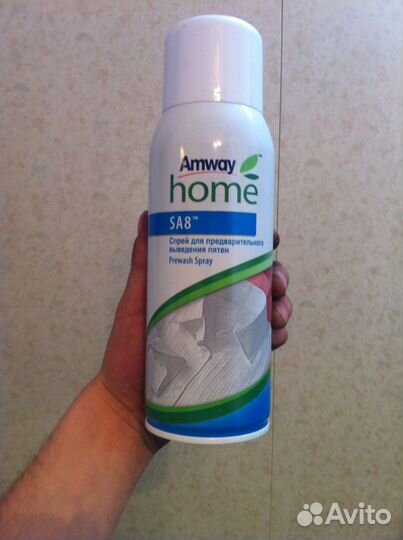 Спрей для предварительного выведения пятен Амвей