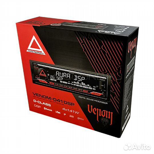Магнитола Aura venom-D41DSP