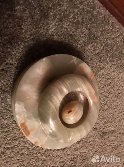 2 пепельницы из оникса