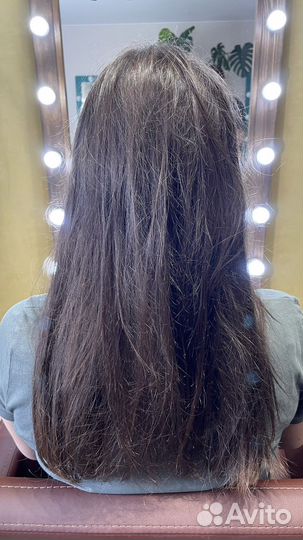 Кератиновое выпрямление