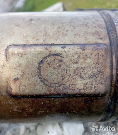 Выпускные коллектора с катализаторами на бмв Х5 Е5