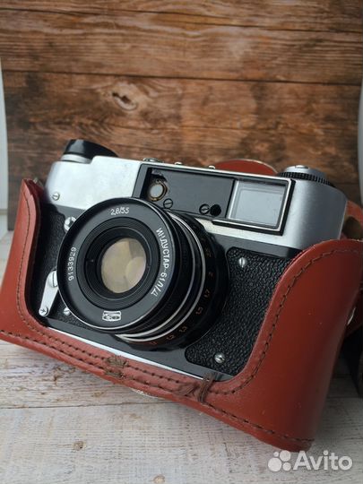 Фотоаппарат фэд с объективом Индустар