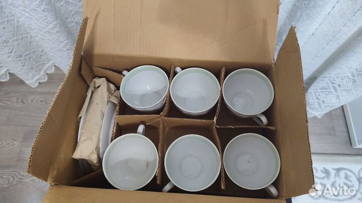 Чайный сервиз Дулевский фарфор (новый)