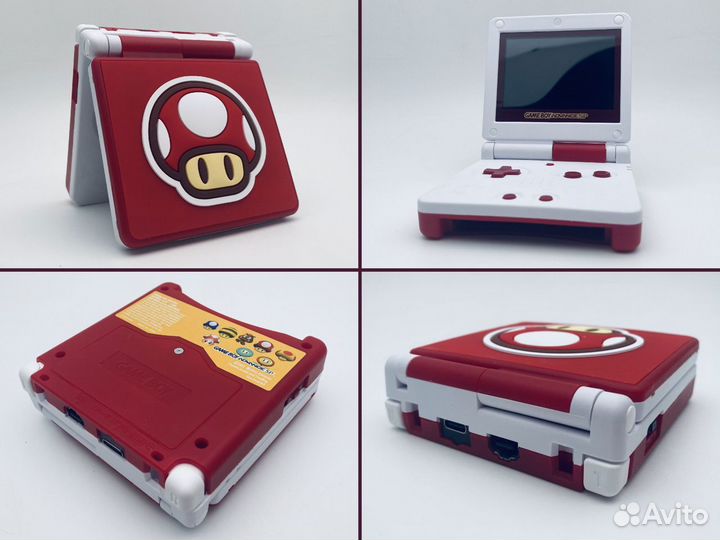 Game Boy Advance SP IPS AGS-101 «1 UP»