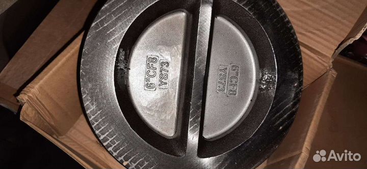 Обратный клапан поворотный CV16 ду 100, ду 150