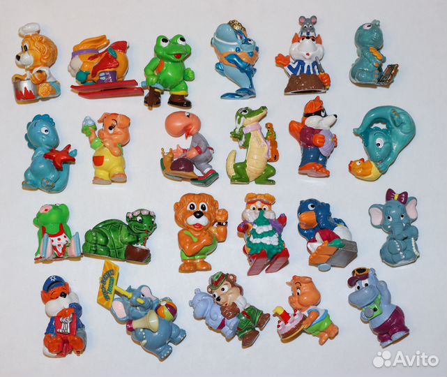 99 фигур Киндер - сюрприз