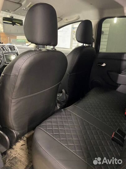 Чехлы из экокожи на Suzuki Sx4 от Автопилот