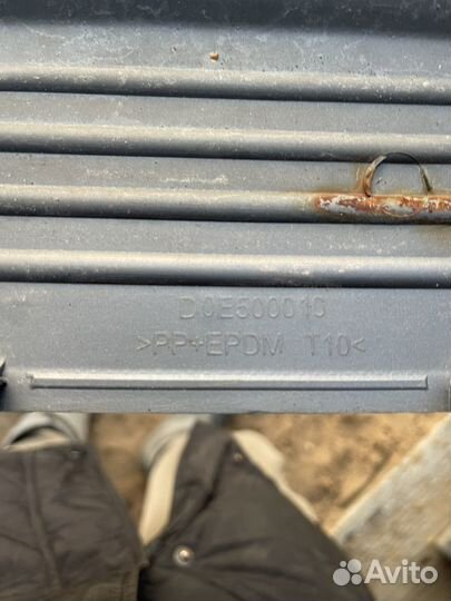 Накладка заднего бампера range rover l322