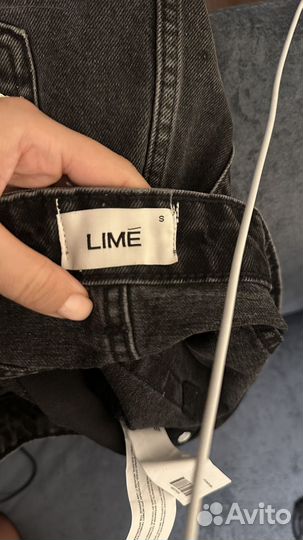 Юбка джинсовая миди Lime