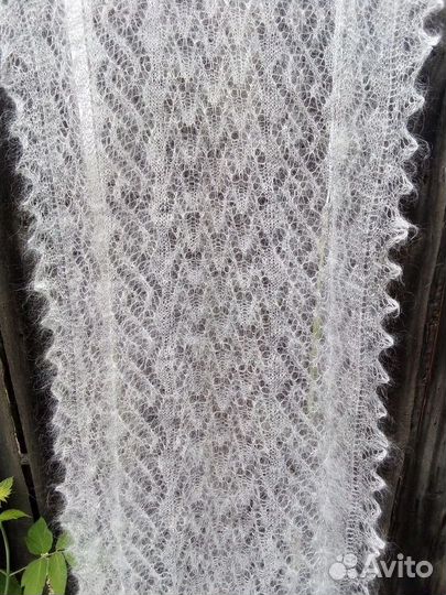 Пуховый шарф