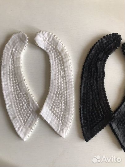 Воротнички из бусин