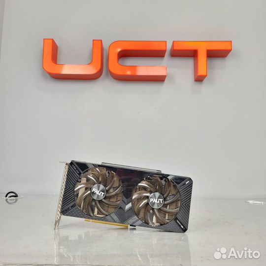 Видеокарта palit geforce RTX2060 super dual 8Гб