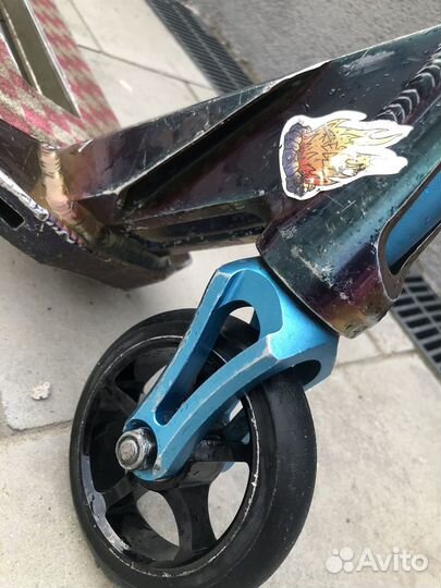 Трюковой самокат кастом