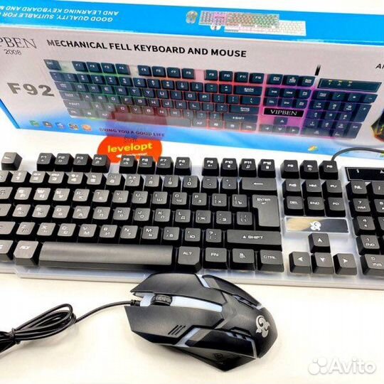 Игровая клавиатура и мышь f92