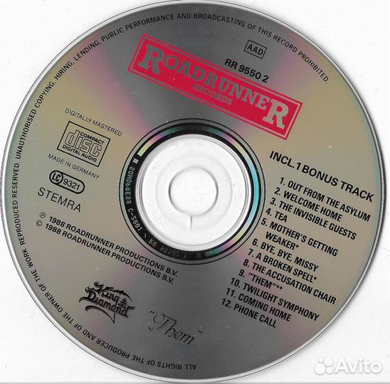 Cd King Diamond 1988