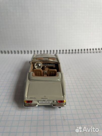 Модель автомобиля Mercedes-Benz 280Sl Cabrio
